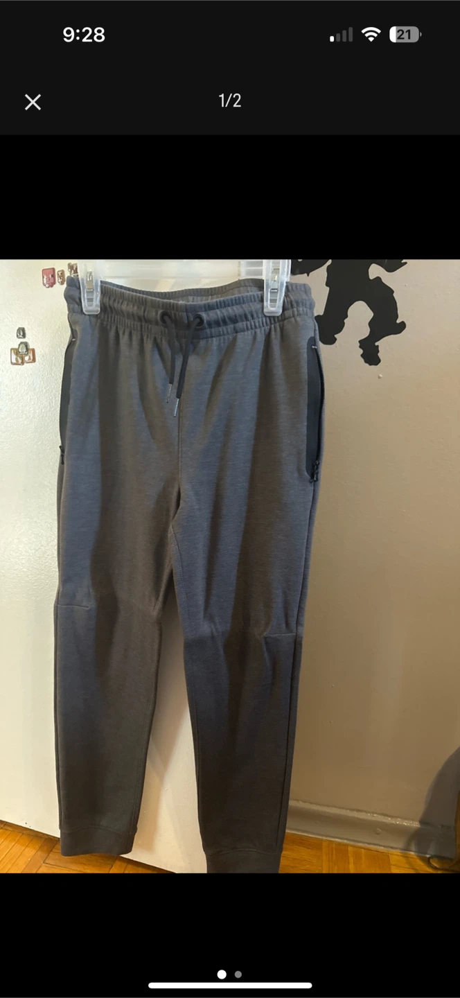 Boys Grey Jogger Pants