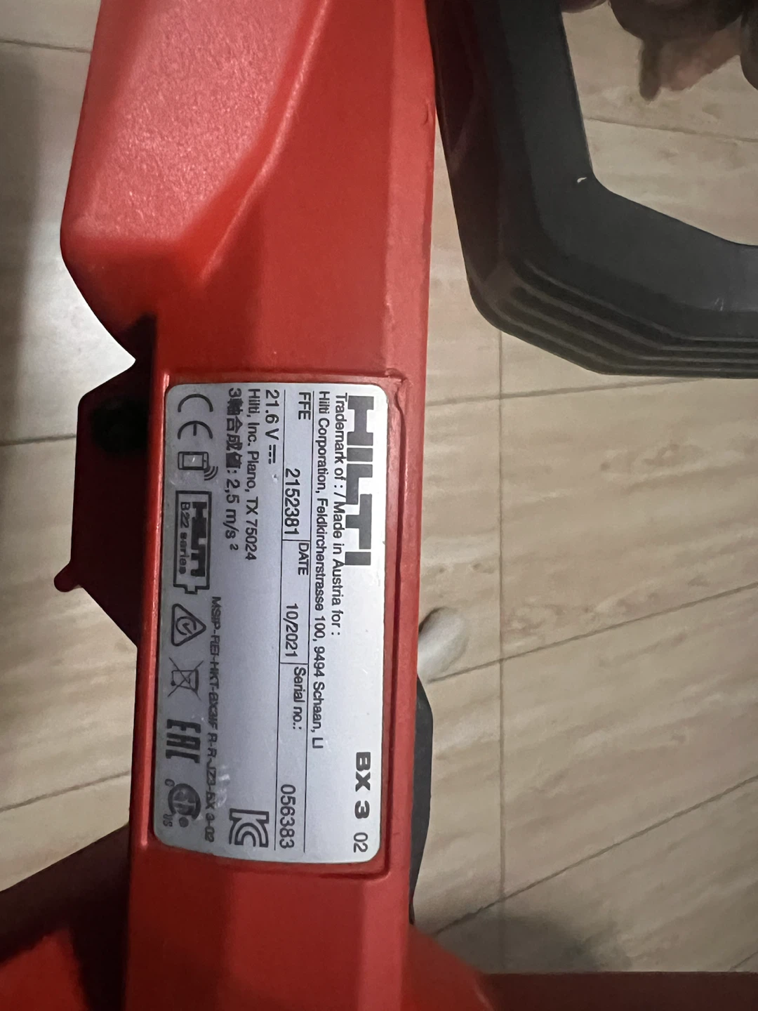Hilti BX 3 - photo 2