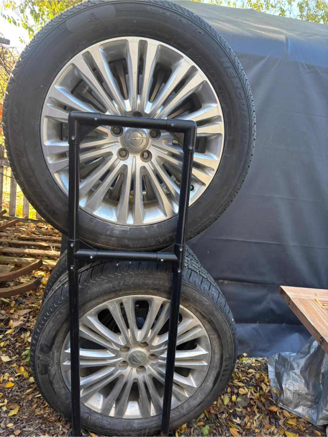 Hercules 235/55R19 Tires with Rims - photo 2