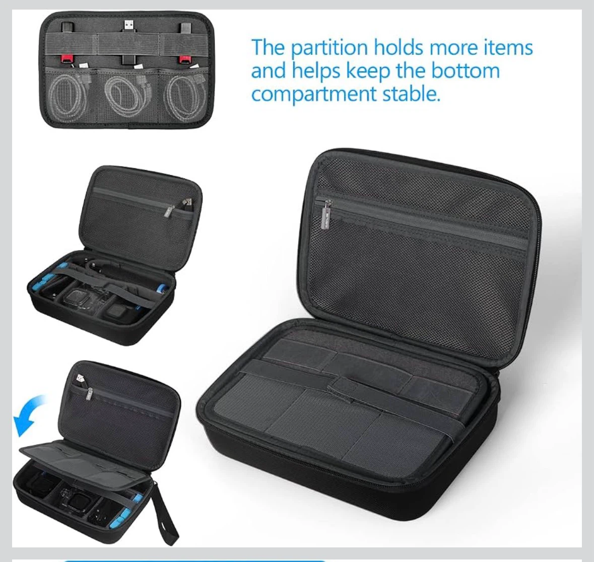 Hard Case for GoPro Cameras JSVER Carrying Case - photo 2