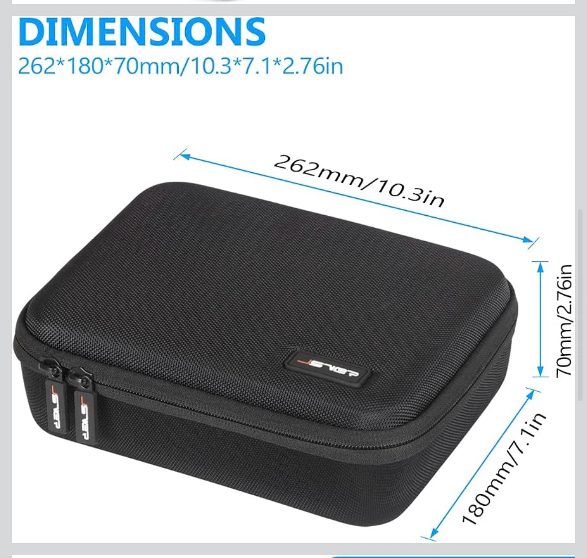 Hard Case for GoPro Cameras JSVER Carrying Case - photo 5