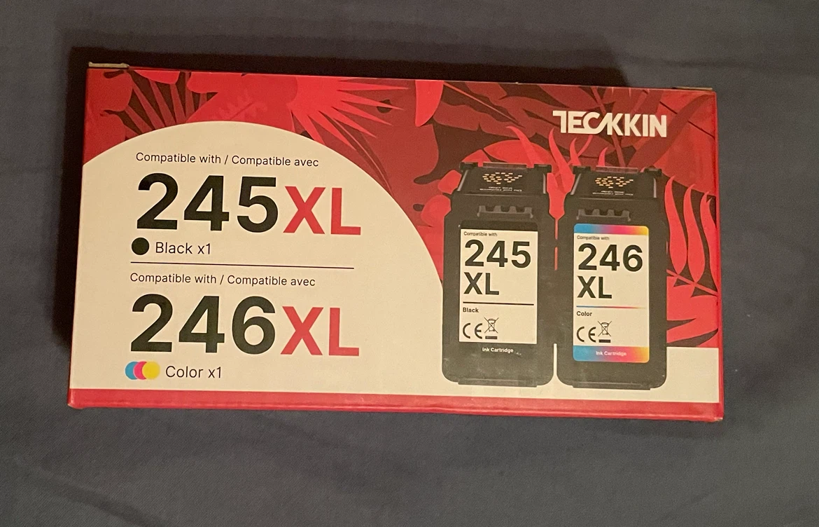 Teckkin 245XL/246XL Ink Cartridge Set - photo 3