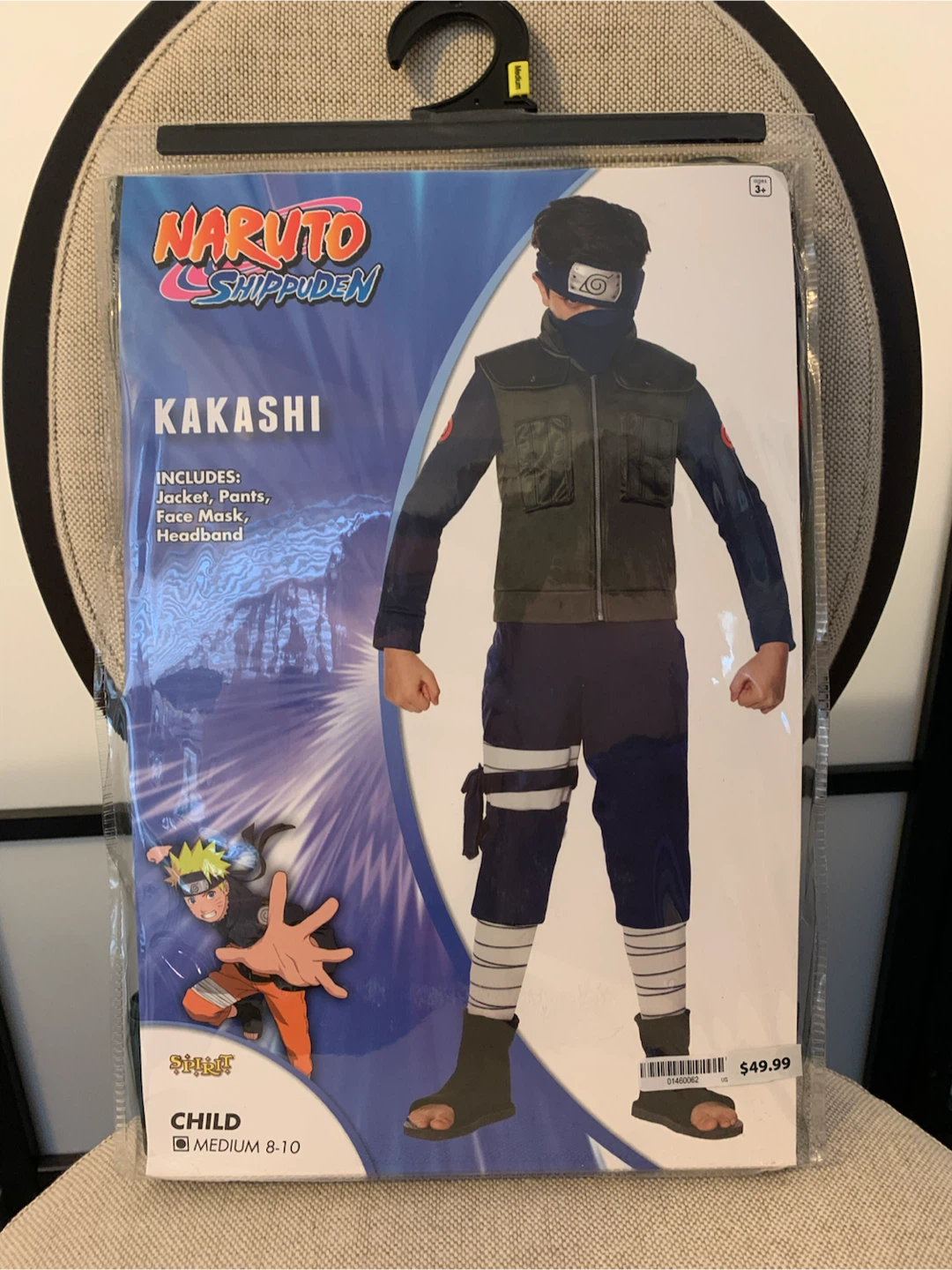 Naruto Shippuden Kakashi Costume Medium