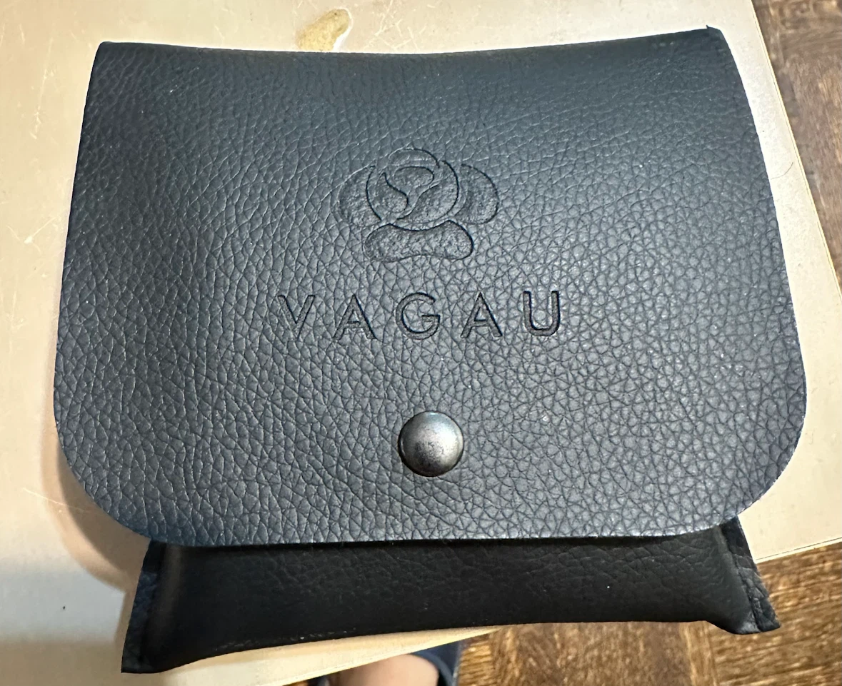 Vagau Black Wrist Support Pads with Carrying Case