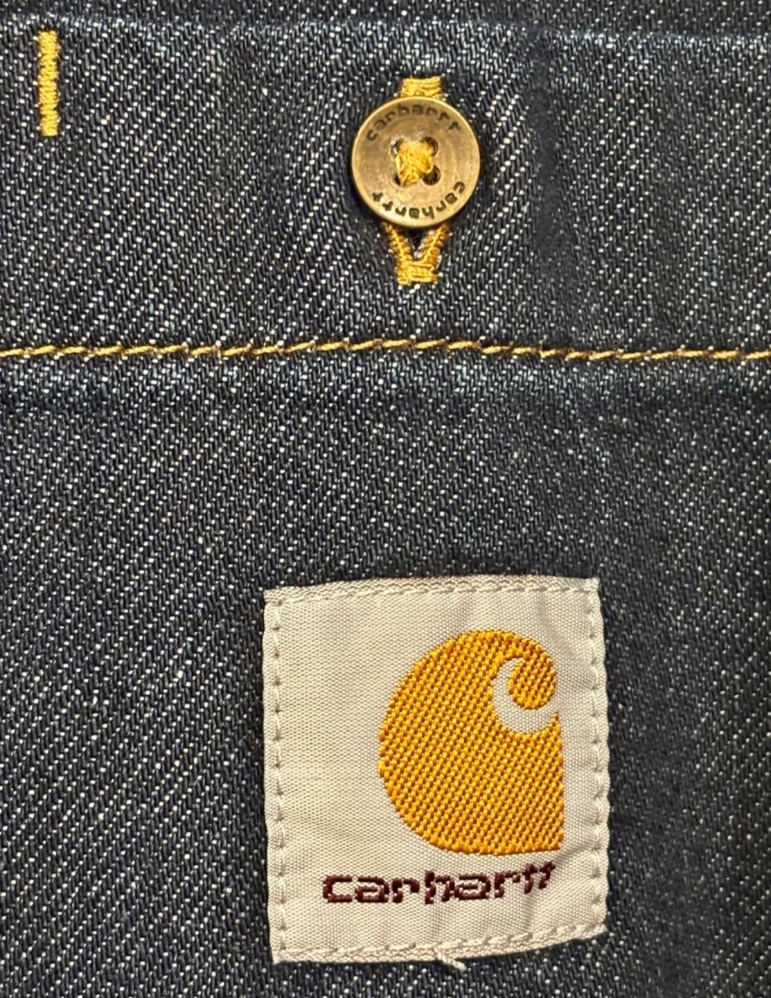 LIKE NEW - Carhartt Relaxed Fit Denim Jacket 2XL - photo 5