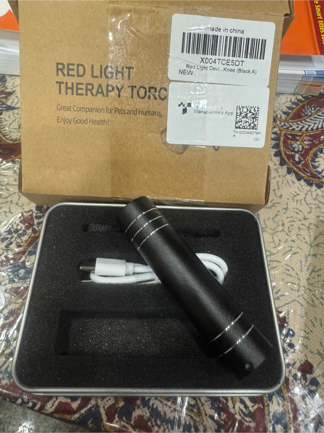 Red Light Therapy Torch for pain