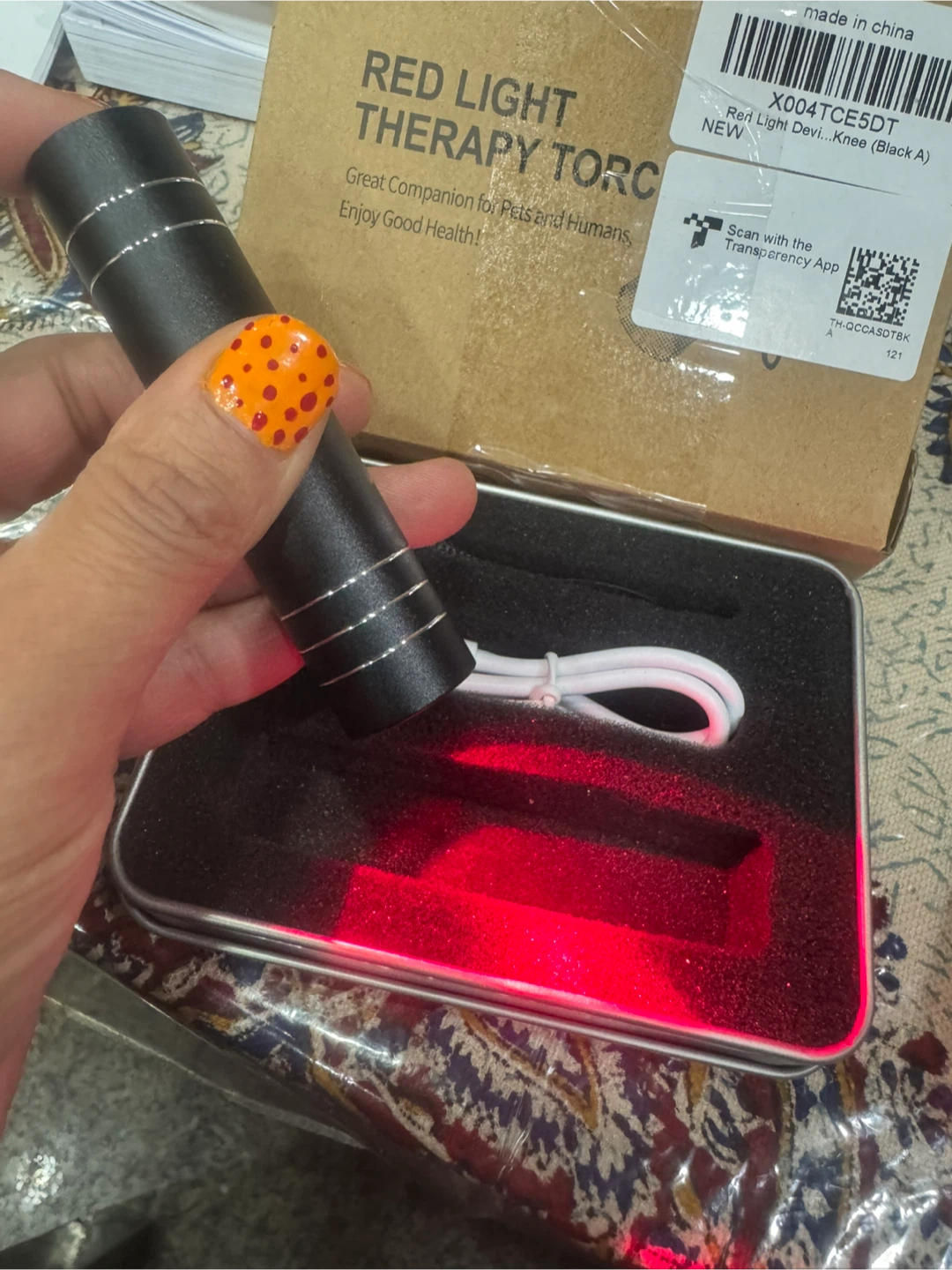 Red Light Therapy Torch for pain - photo 2