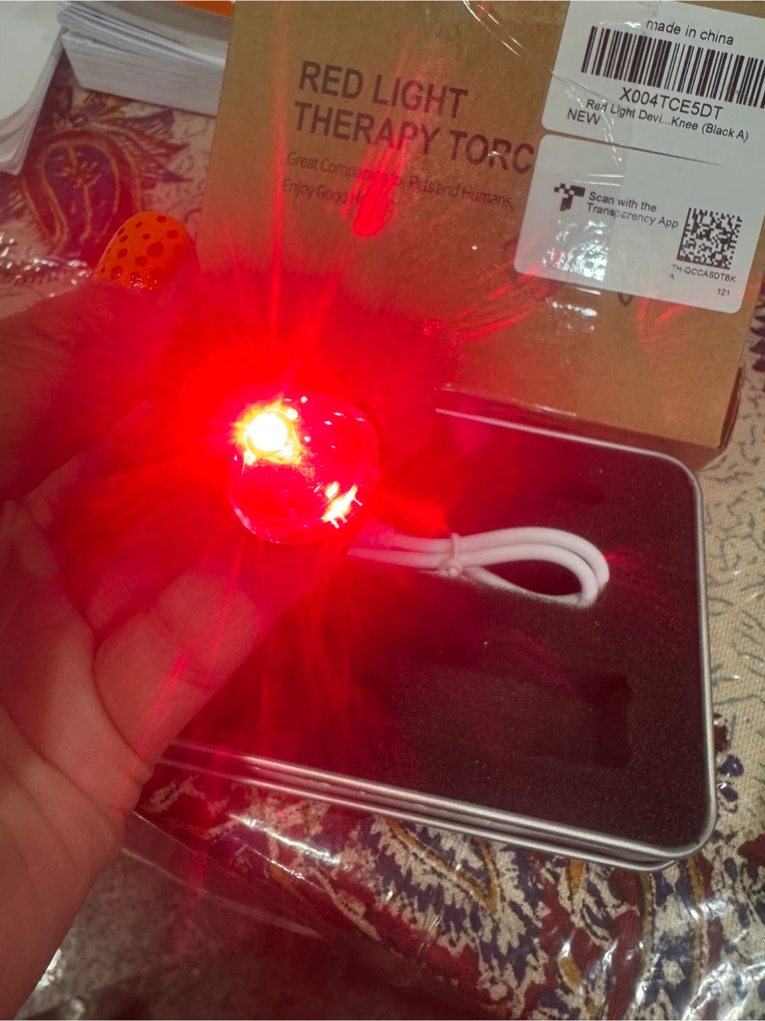 Red Light Therapy Torch for pain - photo 3