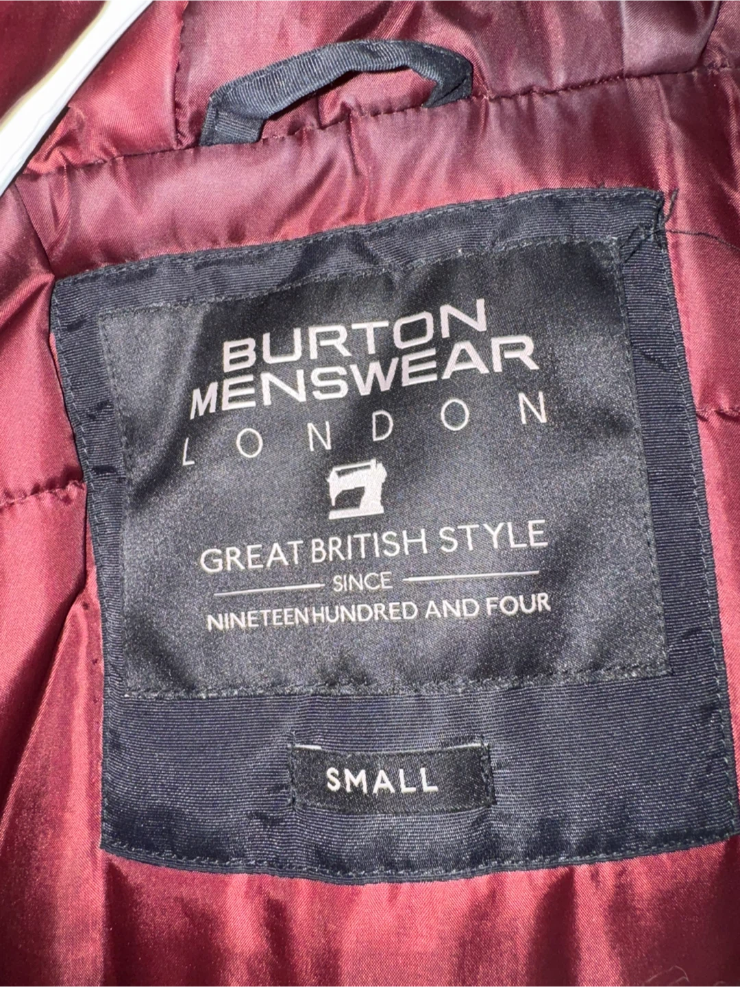 Burton Menswear London Winter Parka, Small - photo 4