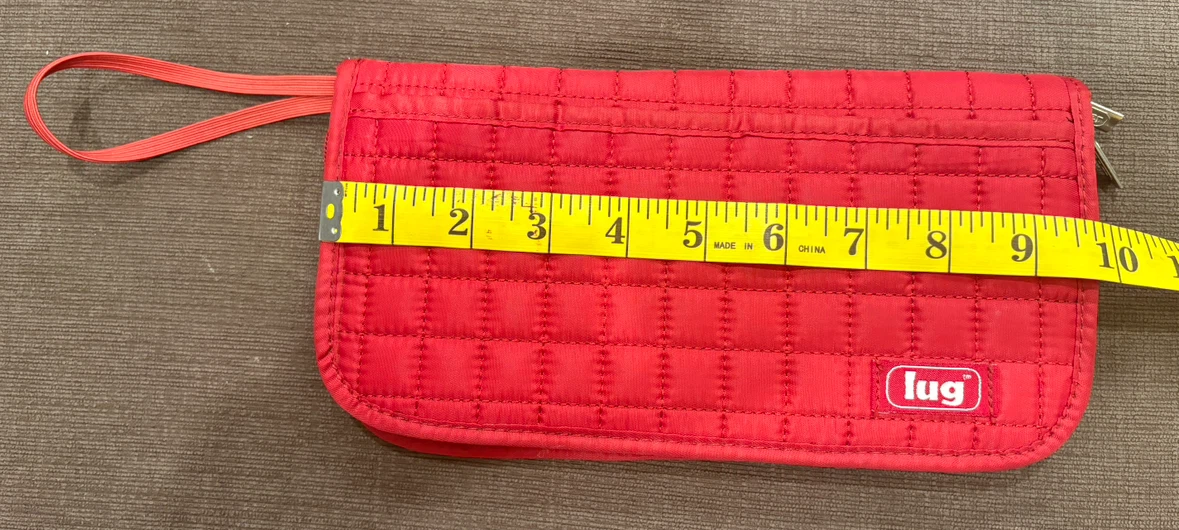 Lug Red Tango Travel Quilted Wallet Passport Holder - photo 4