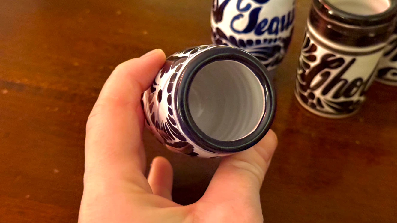 Talavera Hand-Painted Ceramic Mexican Shot Glasses 2oz - photo 5