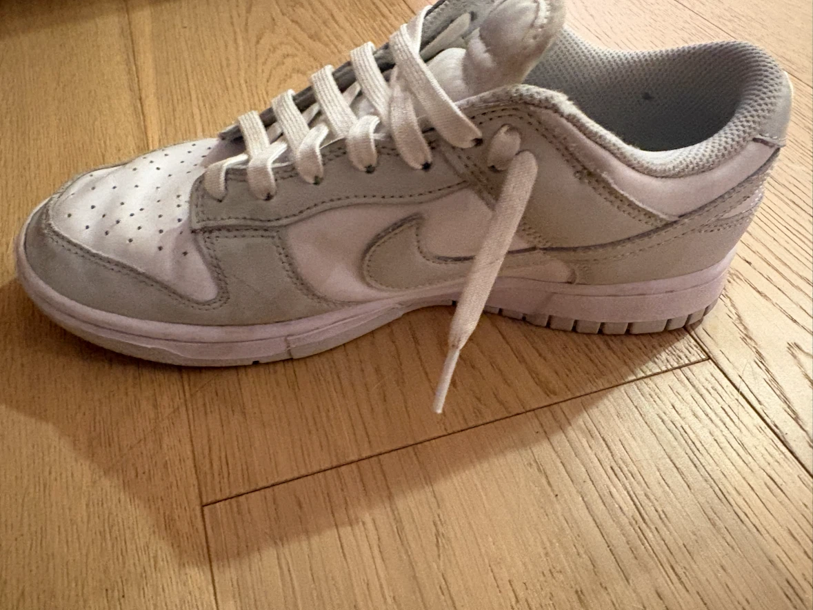 Nike Dunk Low Retro White Grey Sneakers - photo 3