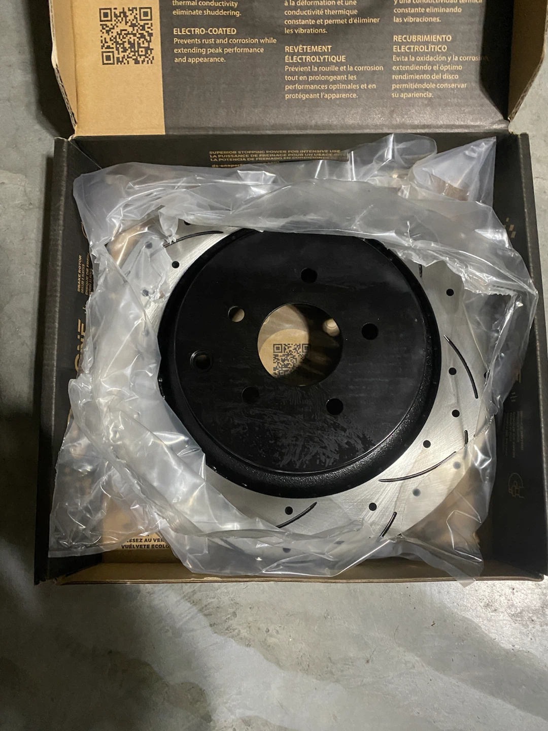 Rear Brake Rotors infinity
