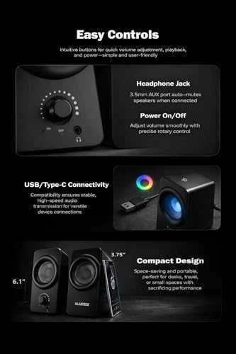 Bluegee SK800 Computer Speakers - photo 4
