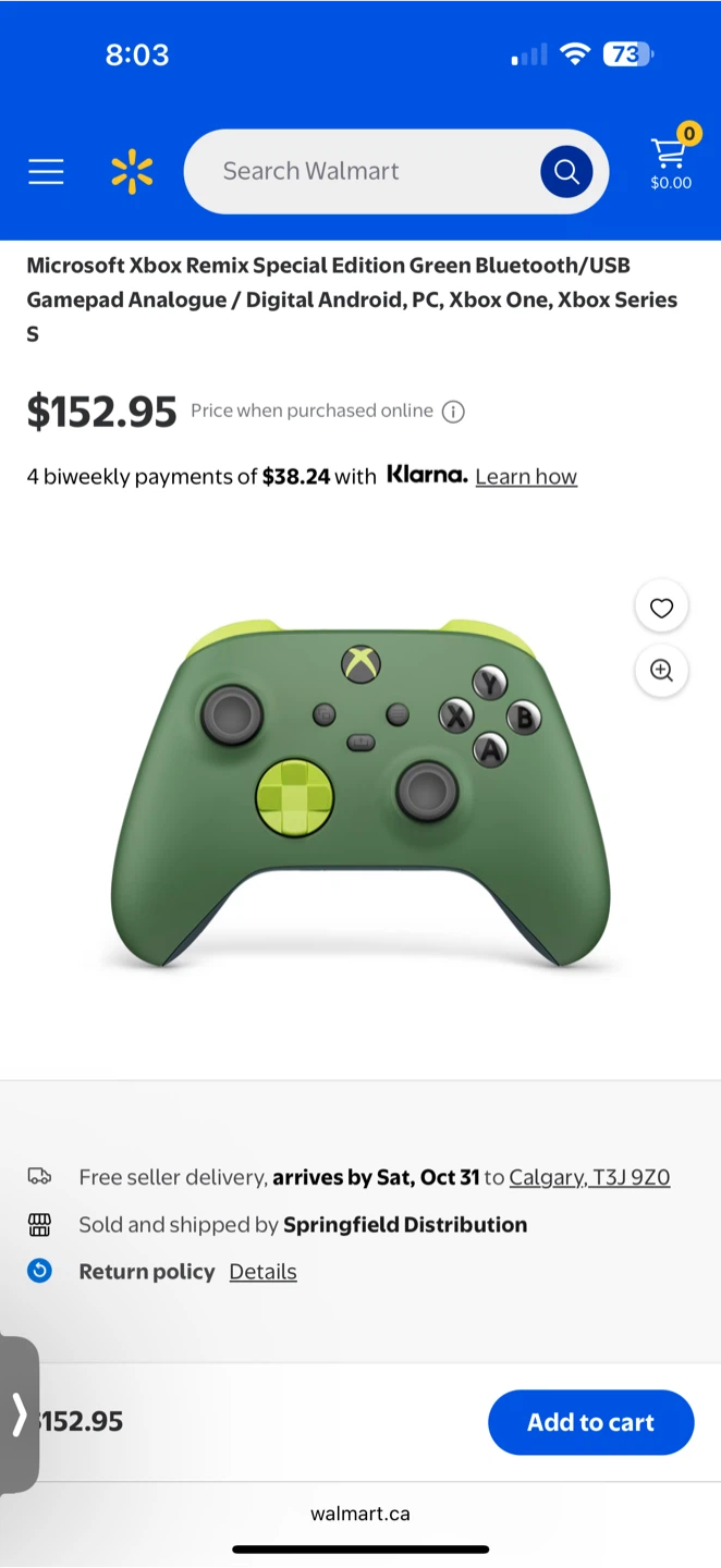 Microsoft Xbox Remix Special Edition Green Controller