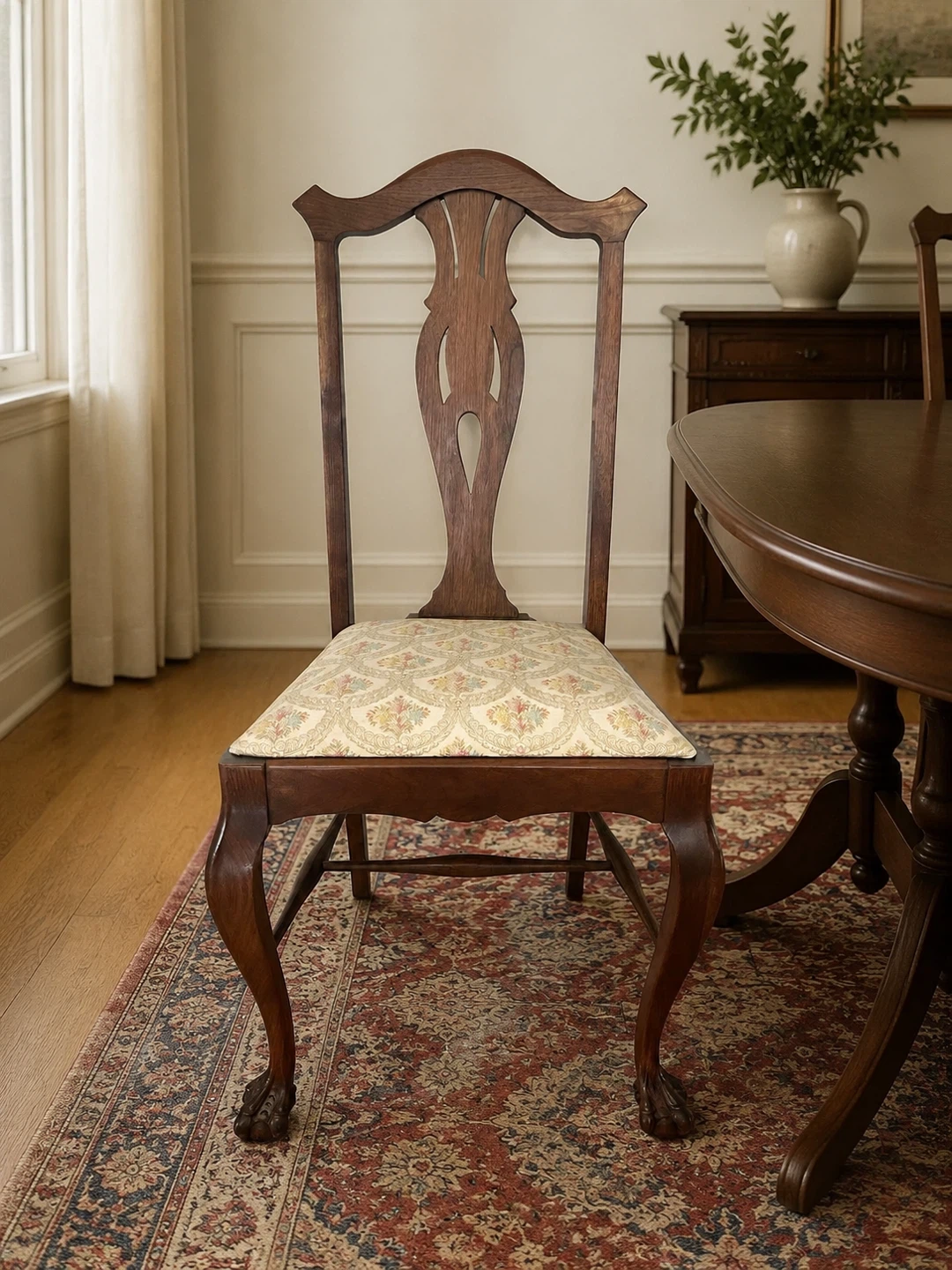 Chippendale Style Dining Chair- Set of 7 - photo 2