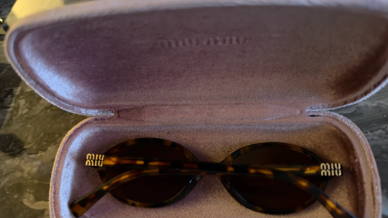 Miu Miu Tortoiseshell Sunglasses
