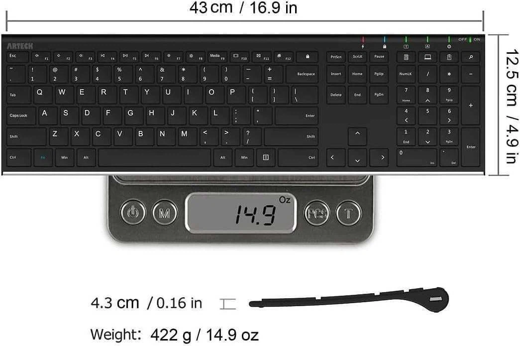 Arteck HW192 Wireless Keyboard - photo 2