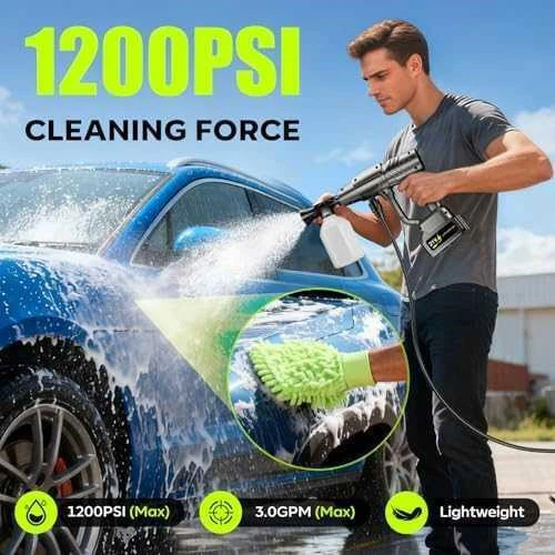 YKYI Cordless Pressure Washer - photo 2