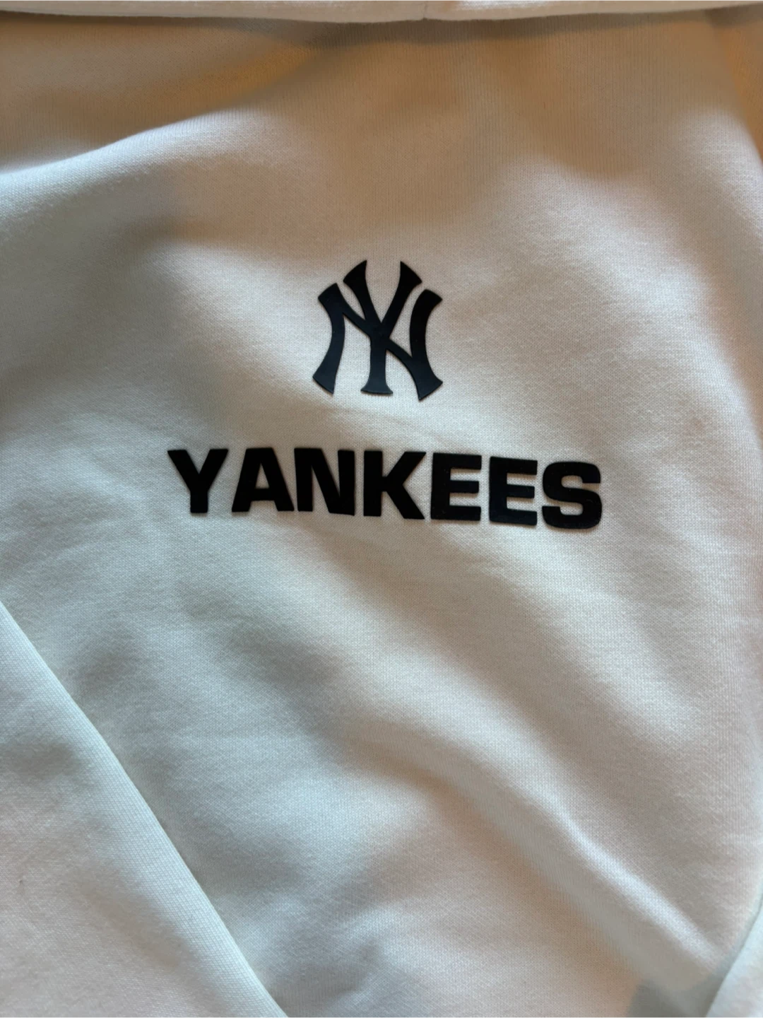 Baseball Cream White Hoodie - photo 2