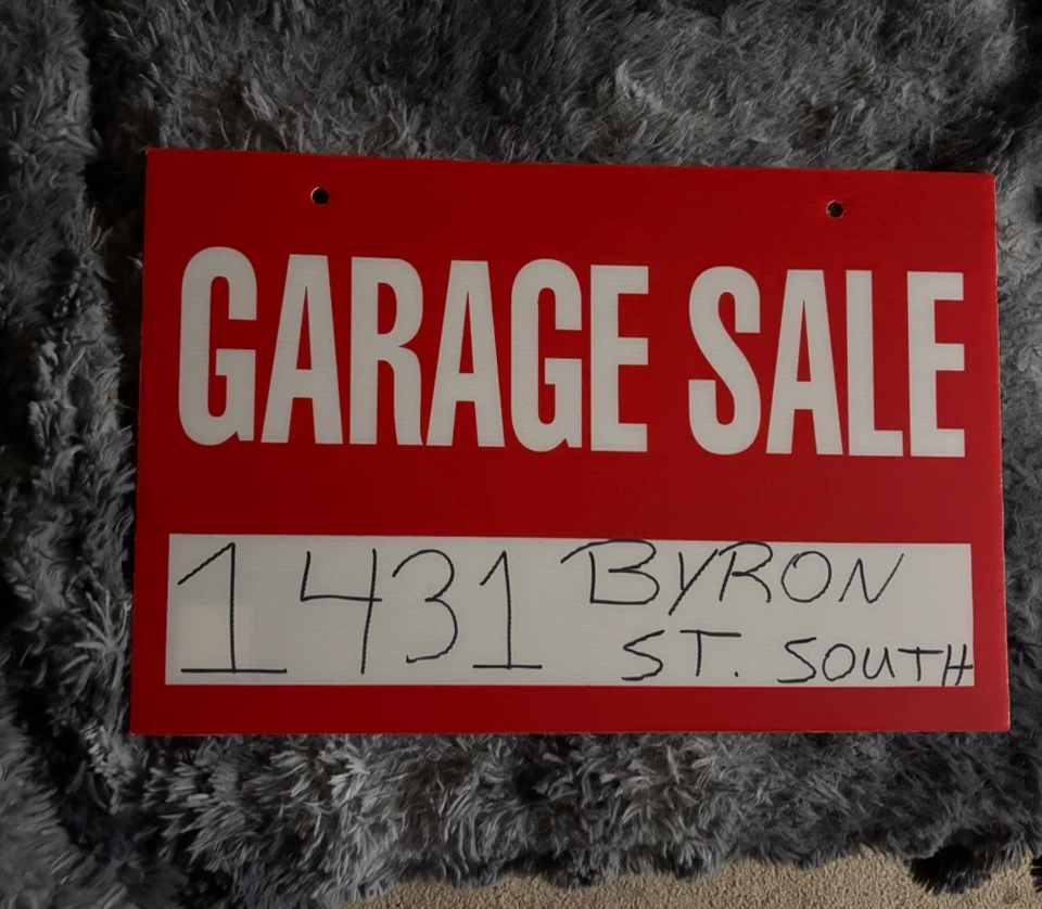 Garage Sale sat.24 and sun.25 @8am-3pm