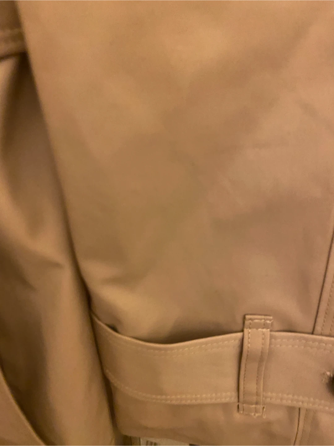 London Fog Classic Beige Double-Breasted Trench Coat with Belt - photo 5