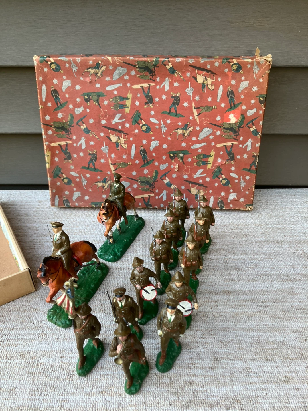 Vintage Trico Japan Toy Soldier Set - photo 2
