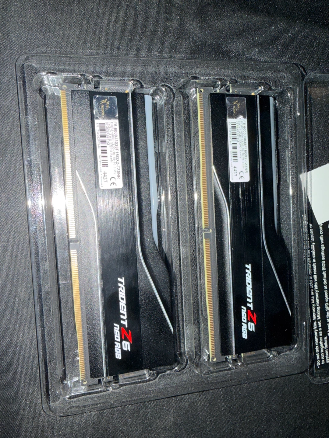 G.Skill Trident Z5 Neo RGB 32GB DDR5 6000MHz RAM
