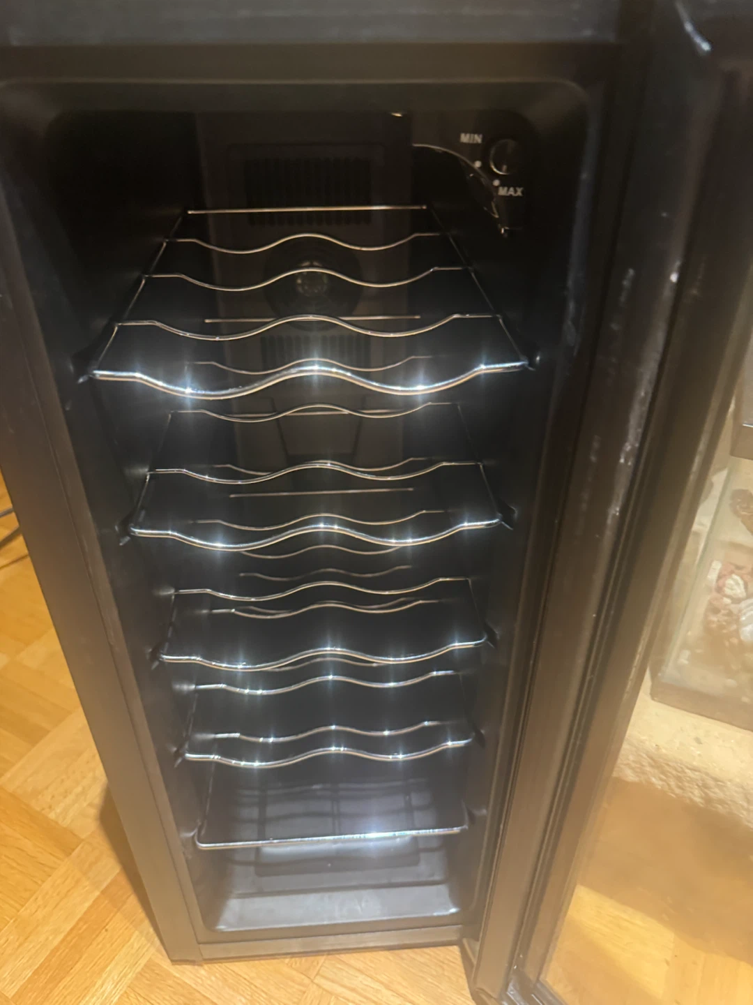 Black Wine Fridge
