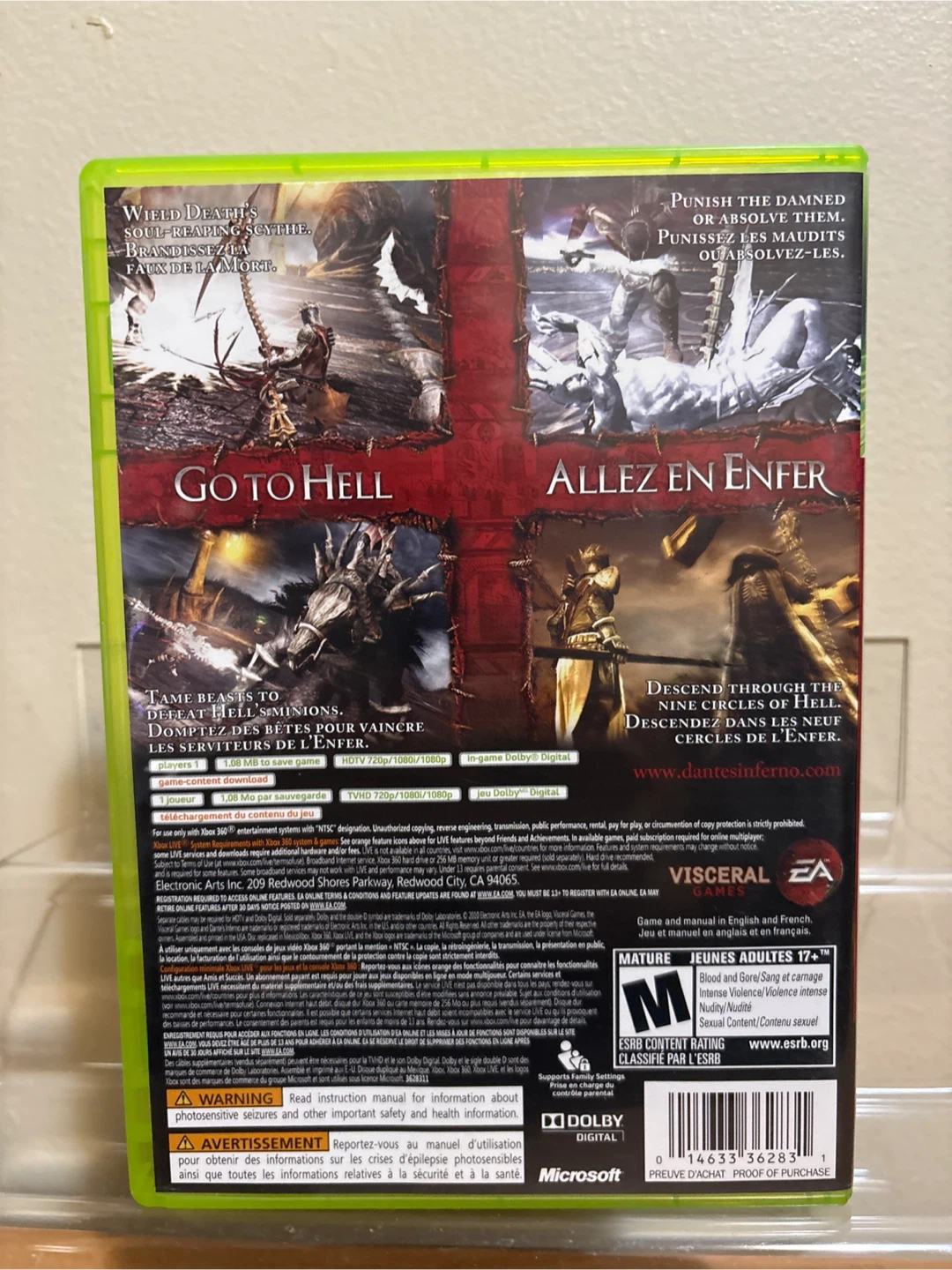 Dante's Inferno for Xbox 360 - photo 2