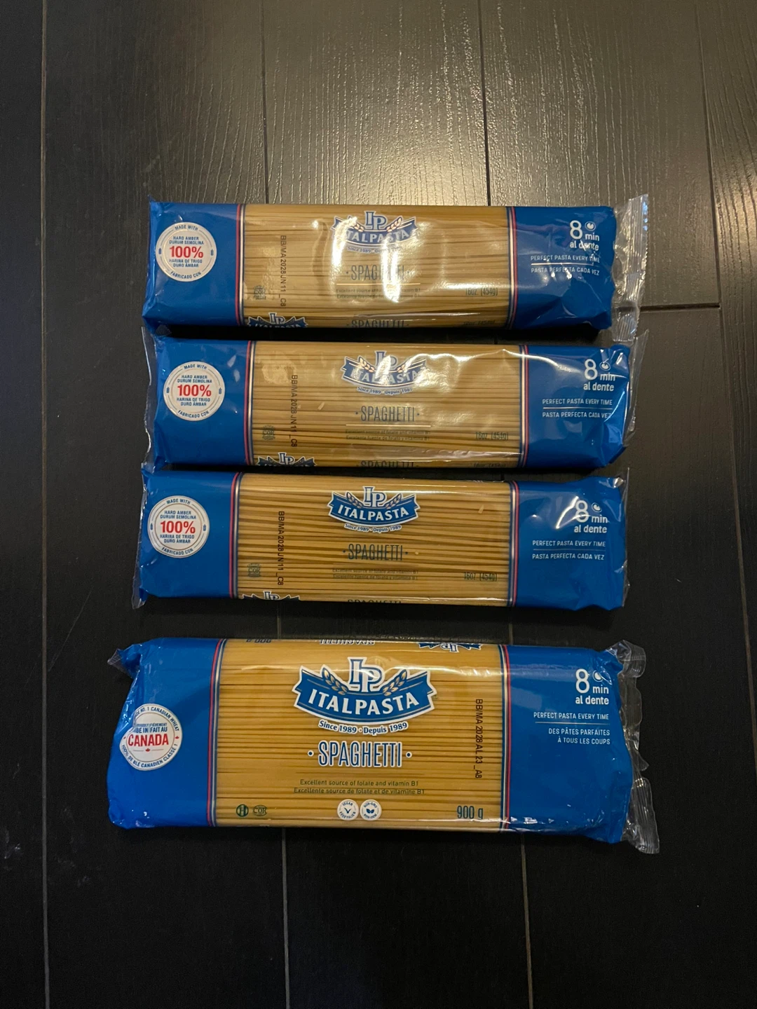 4 Packs of Italpasta Spaghetti