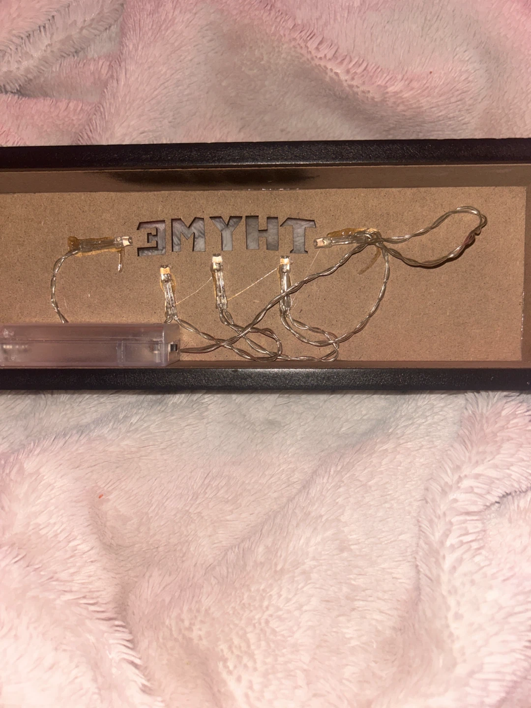 Light-up Wooden Decorative Wall Sign - photo 4