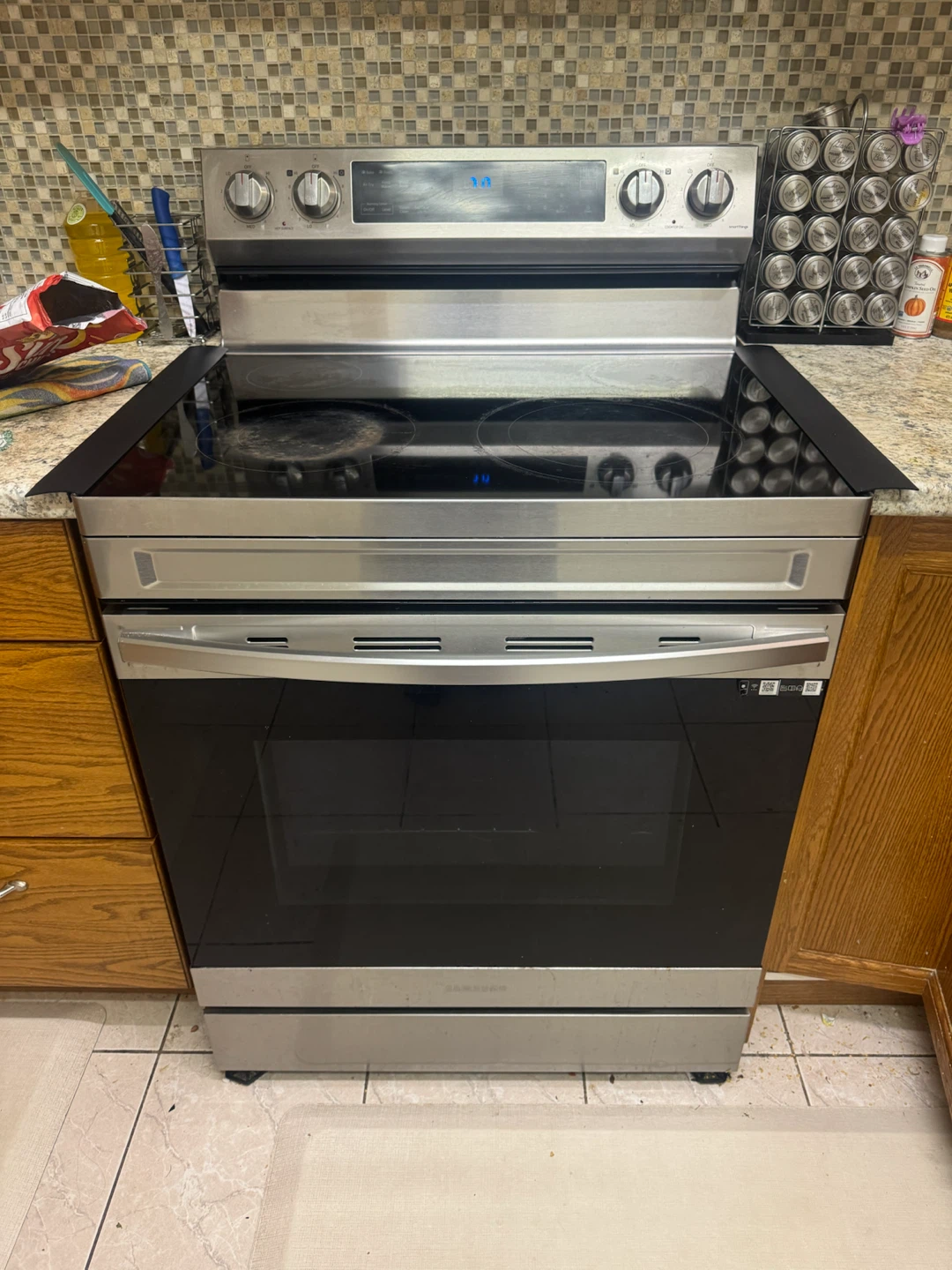 Samsung Slide-in Electric Range