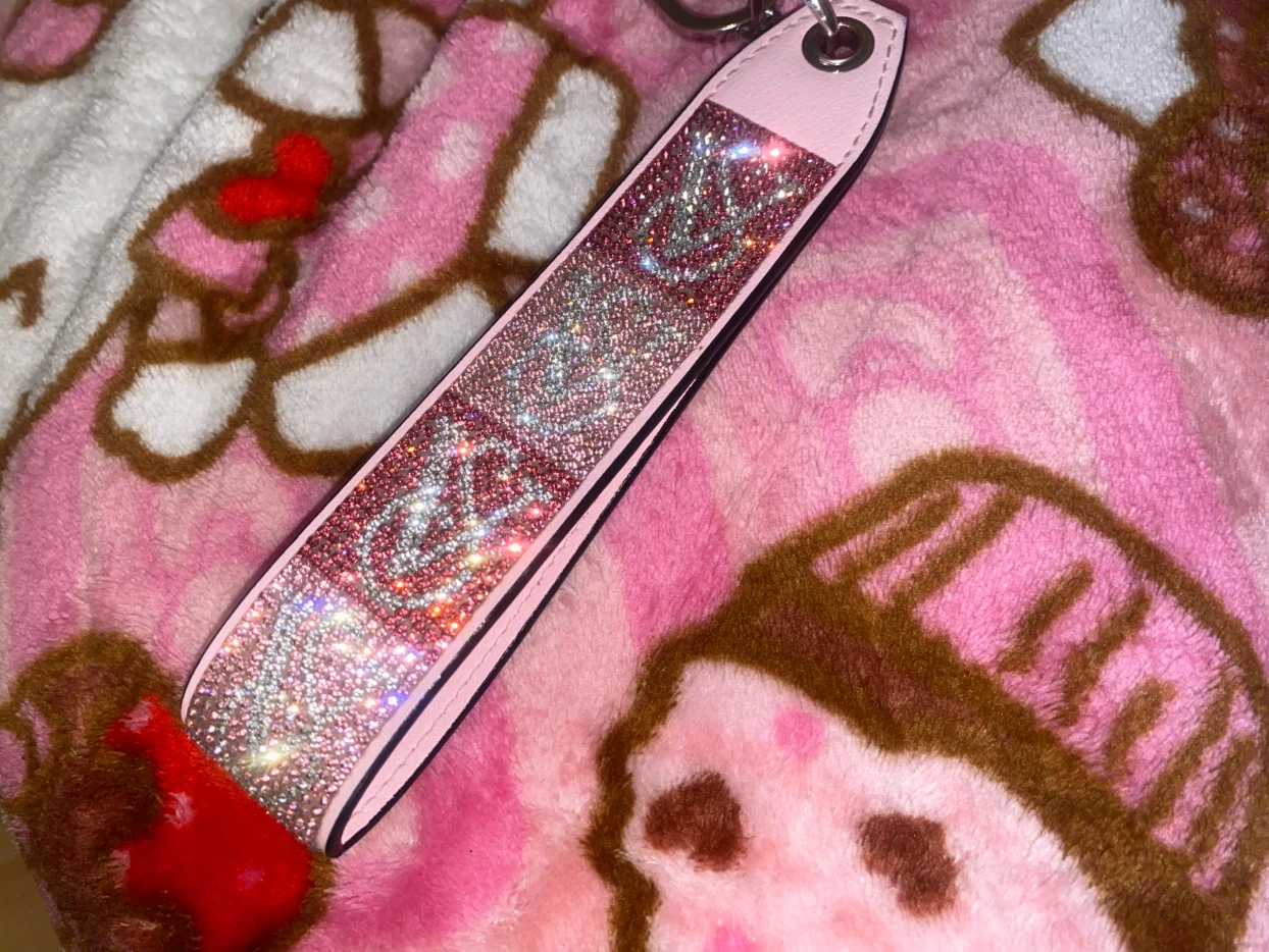 Victoria's Secret Rhinestone Wristlet Keychain