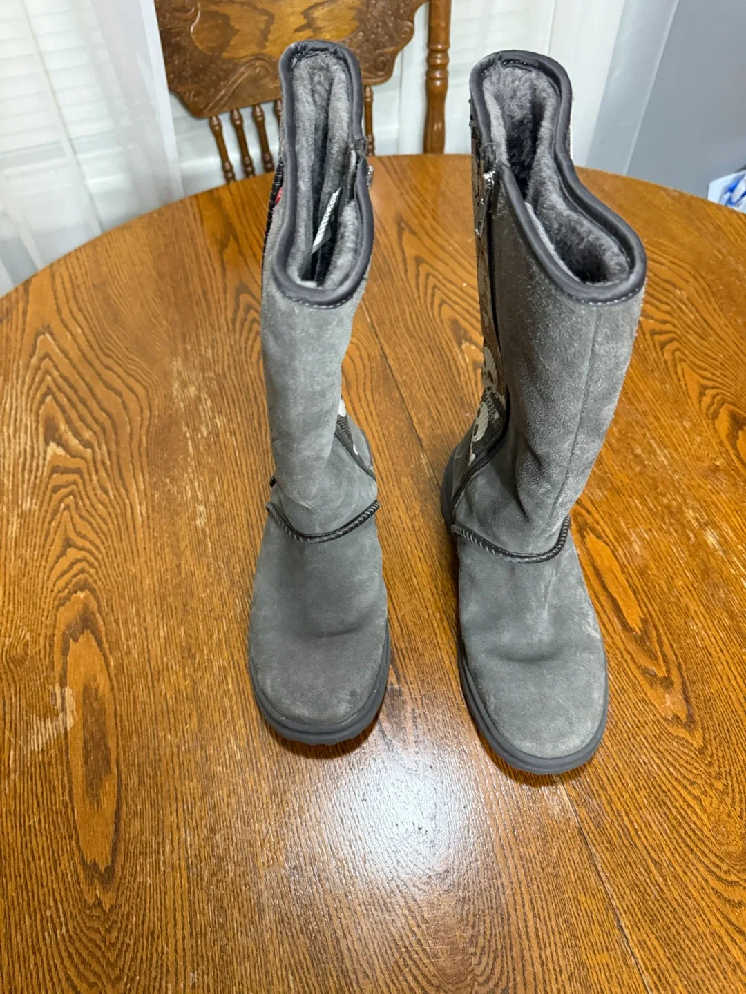 UGG Skull Print Suede Boots - photo 3
