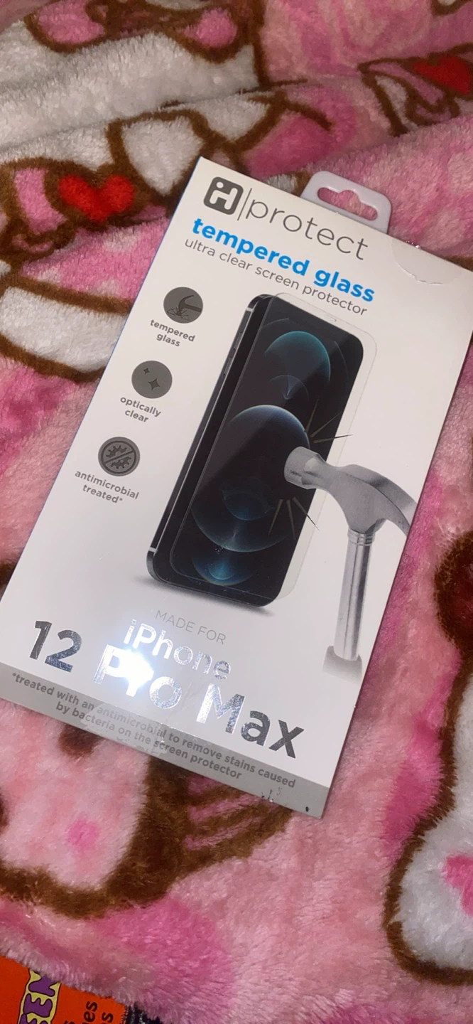 H Protect Tempered Glass Screen Protector for iPhone 12 Pro Max
