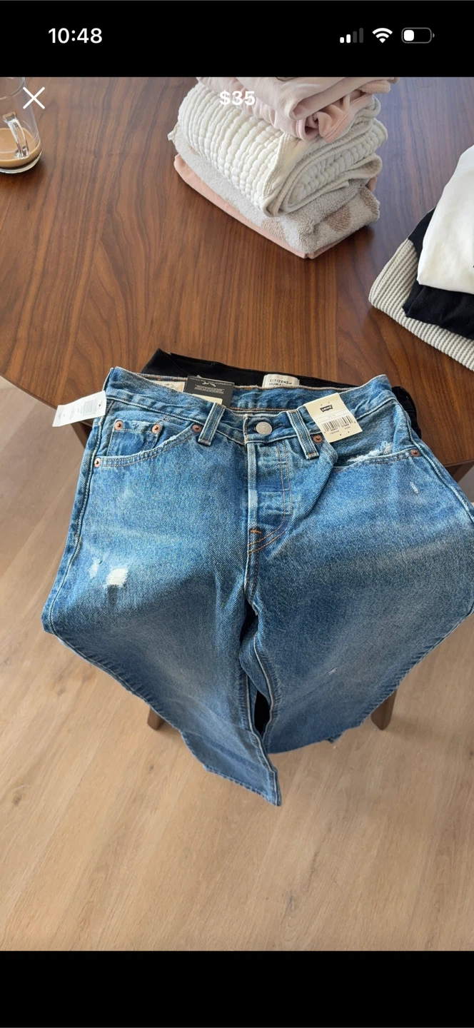 Levi's 501 Original Fit Jeans Size 23 - photo 4
