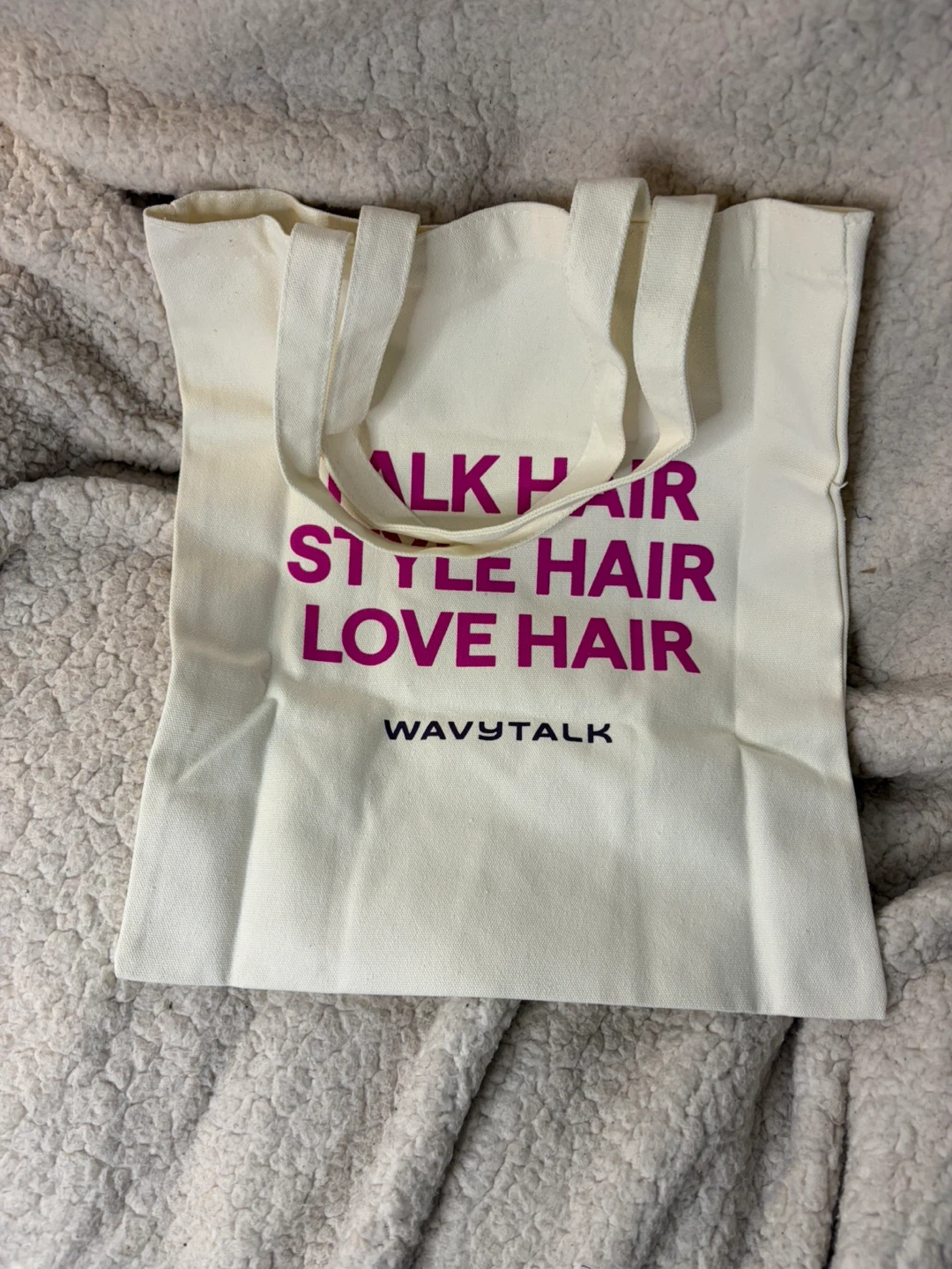 Wavytalk Canvas Tote Bag