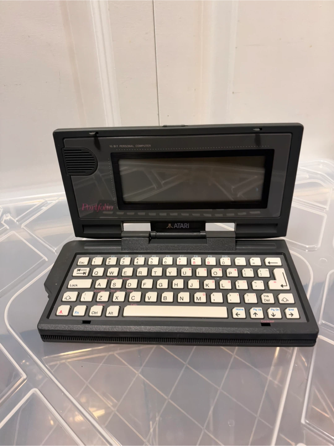 Vintage Atari Portfolio 16-Bit Personal Computer