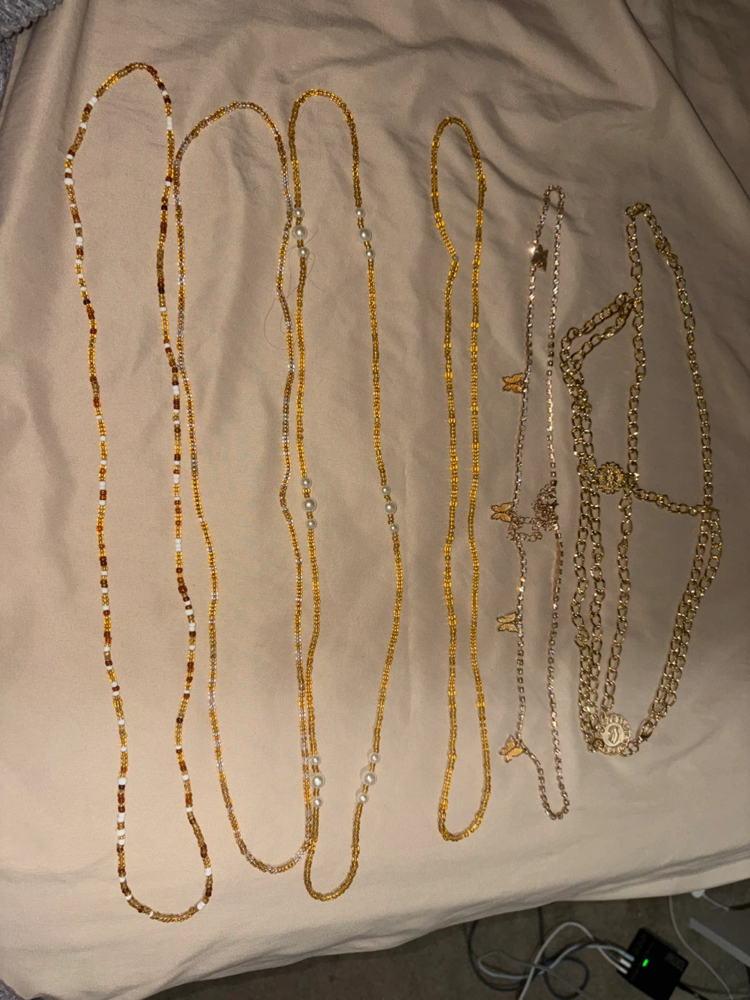 Set of 6 Fashion Body Chains and Waist Beads - photo 2