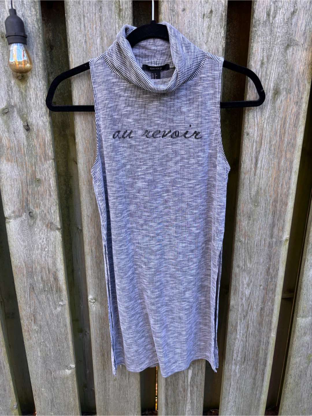 Forever 21 Turtleneck Tank szS