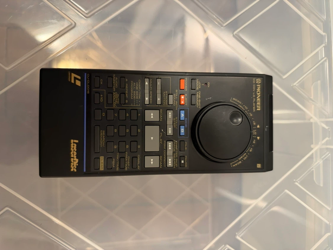 Pioneer CU-CLD15 LaserDisc Player Remote Control