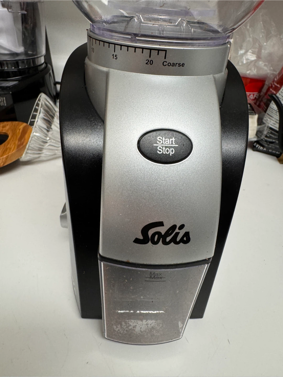 Solis Scala Plus Burr Coffee Grinder – Like New – $75