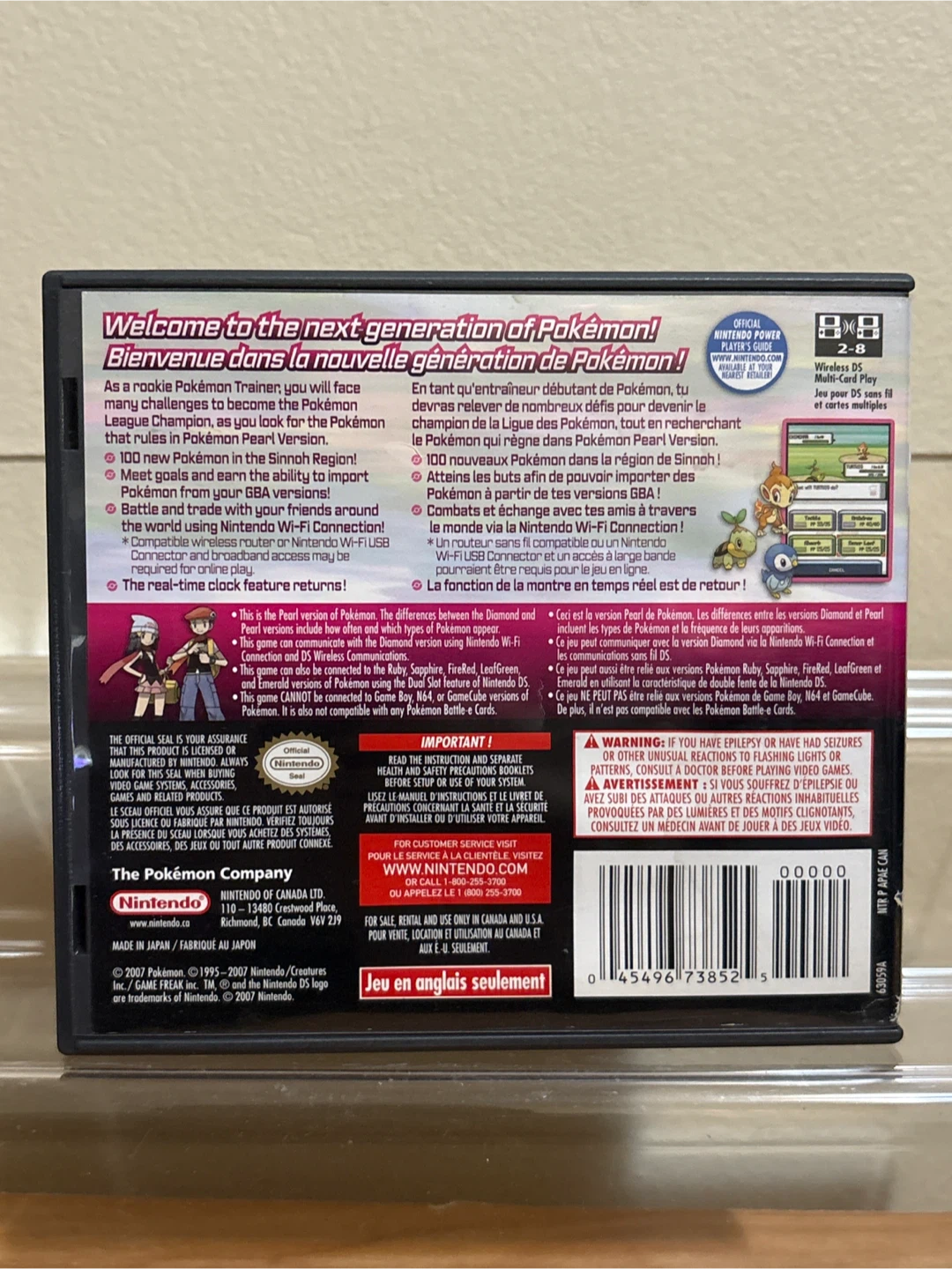 Pokémon Pearl Version for Nintendo DS - photo 2