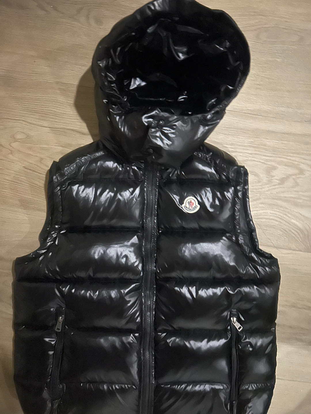 Moncler Puffer Vest Black