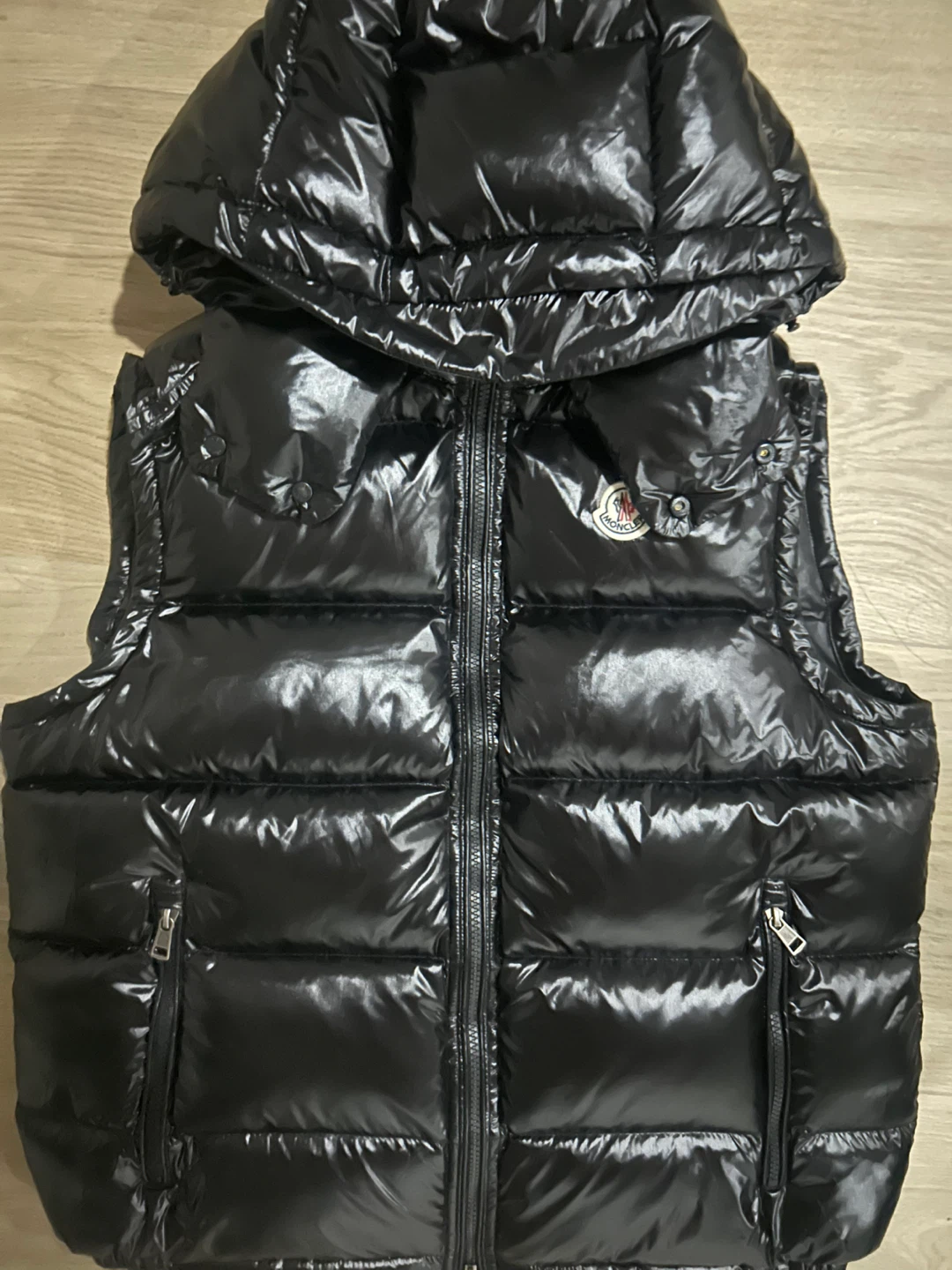 Moncler Puffer Vest Black - photo 2