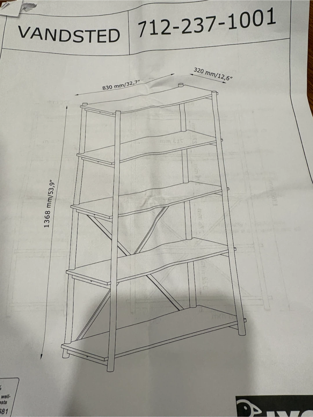 JYSK VANDSTED Bamboo Shelving Unit - photo 3