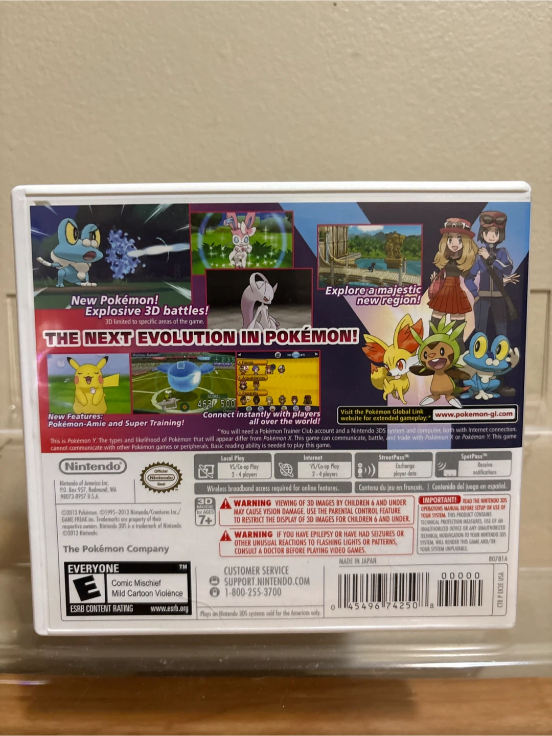 Pokemon Y for Nintendo 3DS - photo 2