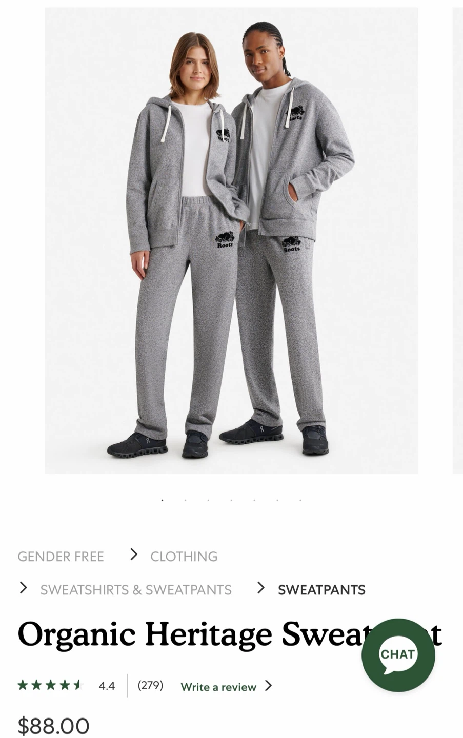 Roots Grey Sweatpants - photo 2