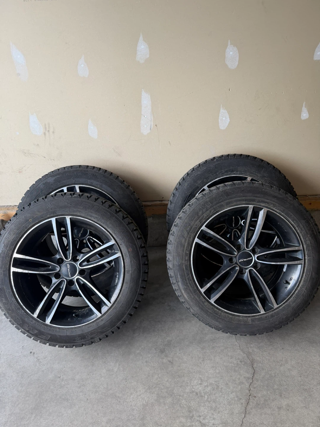 winter tires and alloys for sale 17”